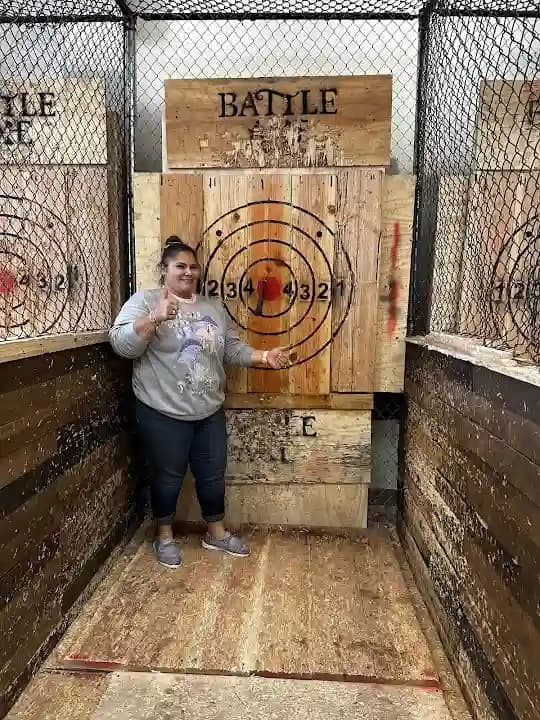 Photo of Battle Axe axe throwing activities in Los Angeles