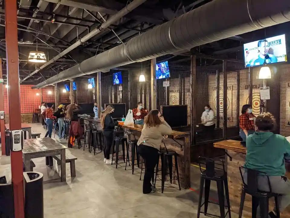 Photo of Lumber Jack's Axe Throwing axe throwing activities in Los Angeles