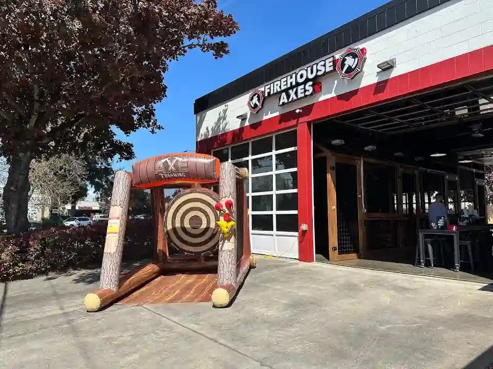 Photo of Firehouse Axes axe throwing activities in Los Angeles