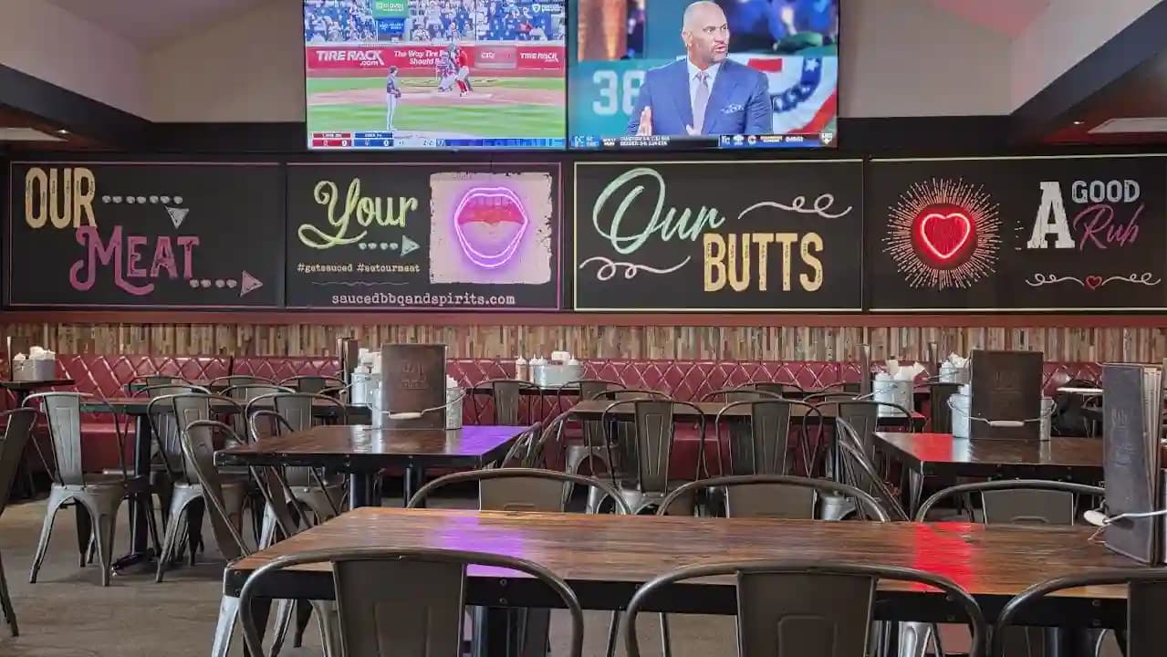 Sauced BBQ & Spirits - Popular axe throwing destination in Los Angeles