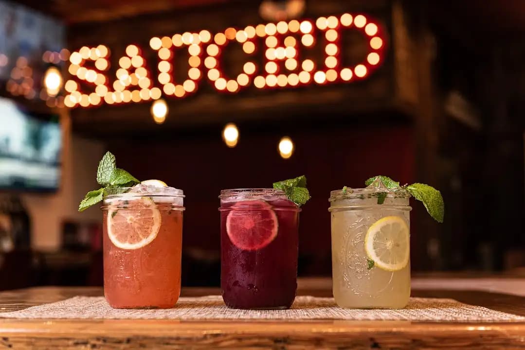 axe throwing experience at Sauced BBQ & Spirits located in Los Angeles