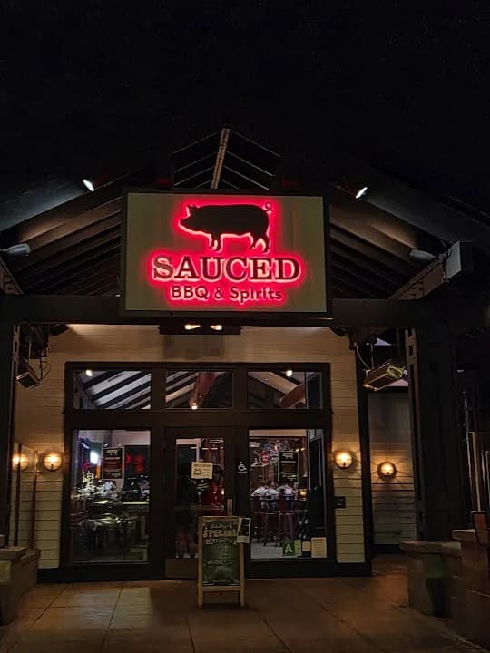 Sauced BBQ & Spirits - axe throwing in Los Angeles