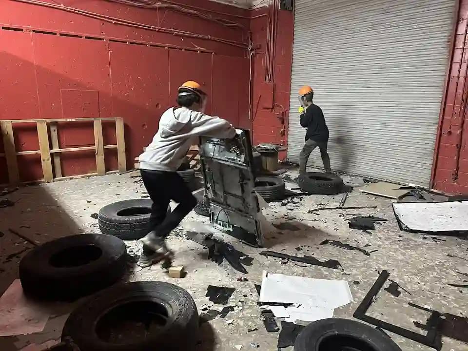 rage rooms experience at Rage Room Orlando located in Orlando