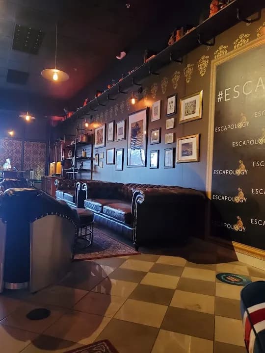 Interior view of Escapology Escape Rooms Orlando escape rooms facility in Orlando