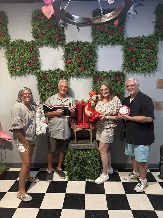 Interior view of Edge Escape Room escape rooms facility in Orlando