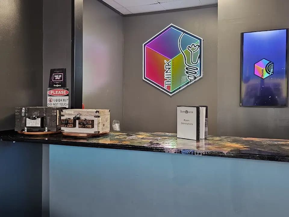 Interior view of Think Escape Games - Orlando escape rooms facility in Orlando