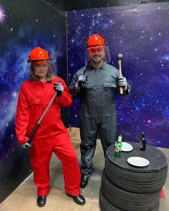 axe throwing experience at Rockstar Mobile Axe Throwing located in Orlando