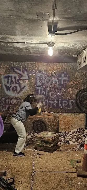 Axetreme Sports Cleveland - Axe Throwing & Destruction Zone - Popular axe throwing destination in London