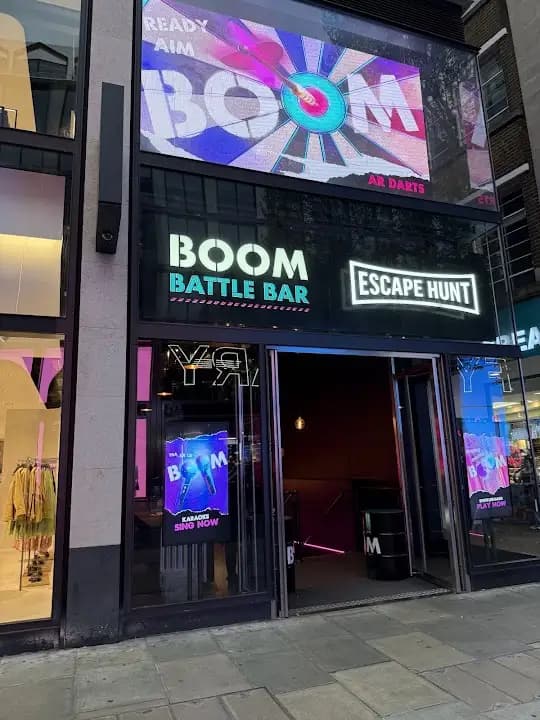 Interior view of Escape Hunt Oxford Street escape rooms facility in London