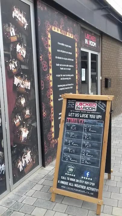 Interior view of Locked In A Room Milton Keynes escape rooms facility in London