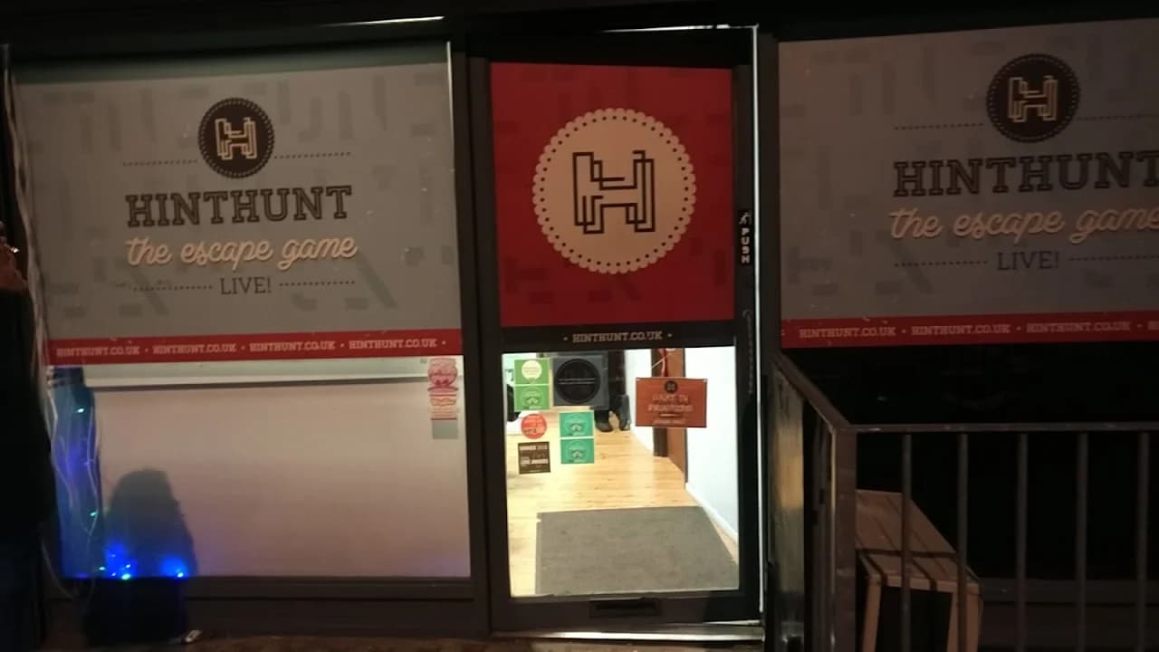 Interior view of HintHunt London escape rooms facility in London