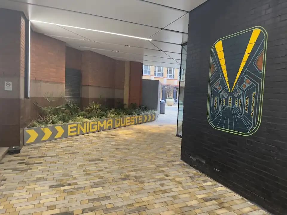 Interior view of Enigma Quests Holborn escape rooms facility in London