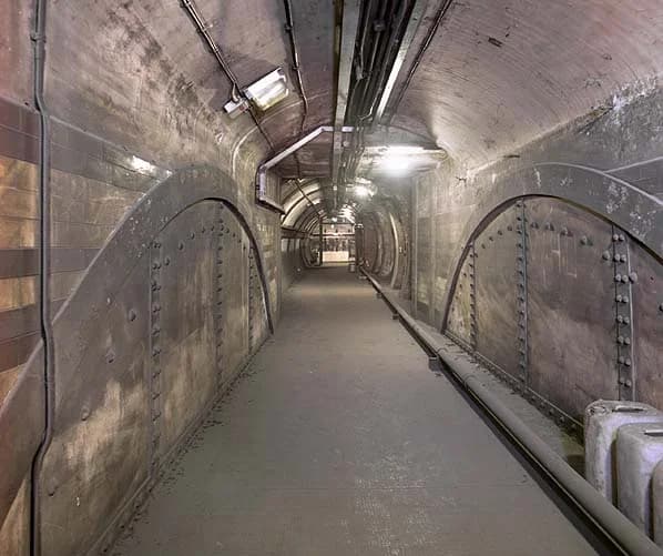 Interior view of MISSION: BREAKOUT escape rooms facility in London