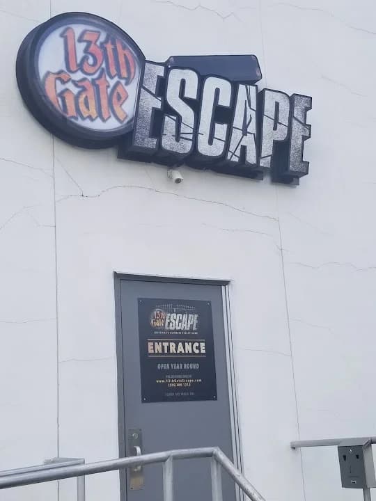 Interior view of 13th Gate Escape, Louisiana's Ultimate Escape Games escape rooms facility in London
