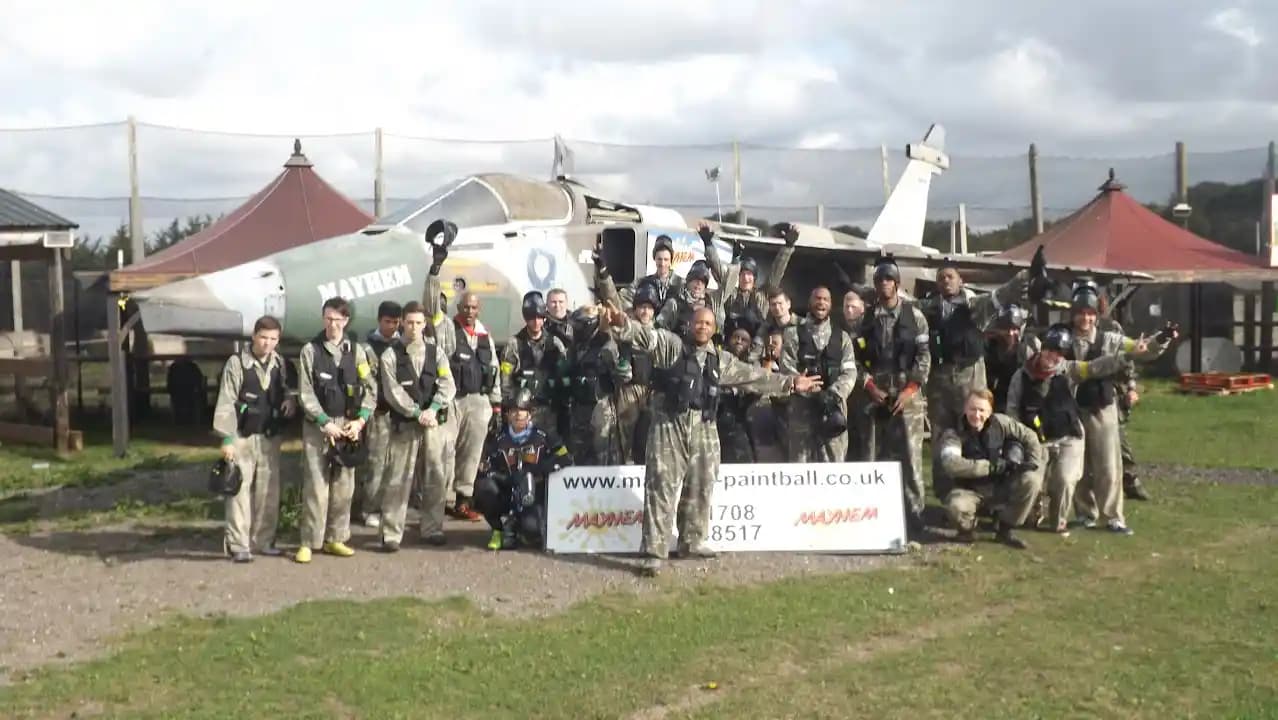 paintball experience at Mayhem Paintball and Airsoft located in Birmingham