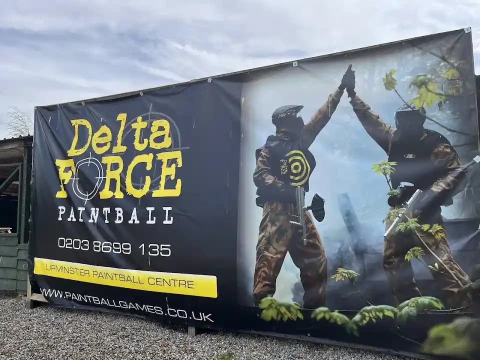 Delta Force Paintball East London - Popular paintball destination in London