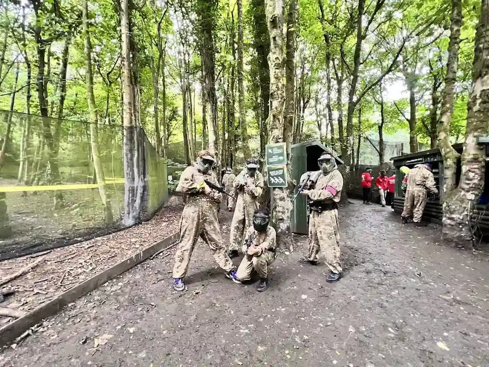 paintball experience at GO Paintball London located in London