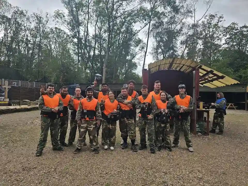 Interior view of Pro Paintball Ltd paintball facility in London