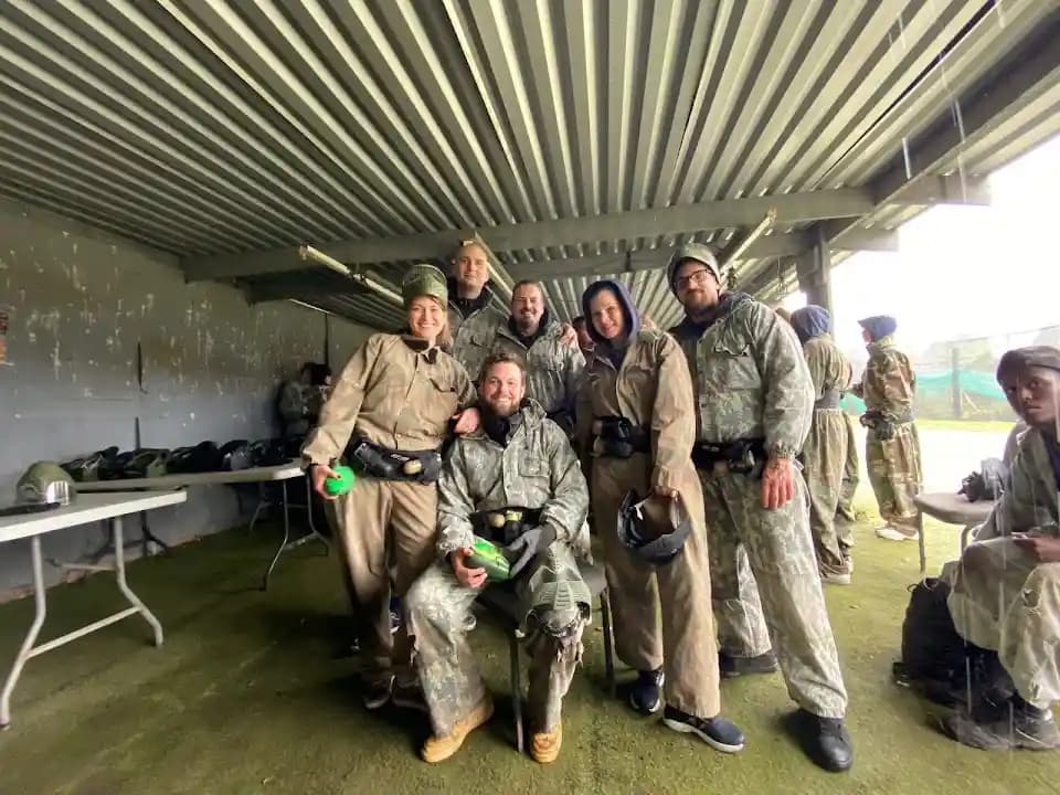 paintball experience at Bricket Wood Paintball Centre located in London