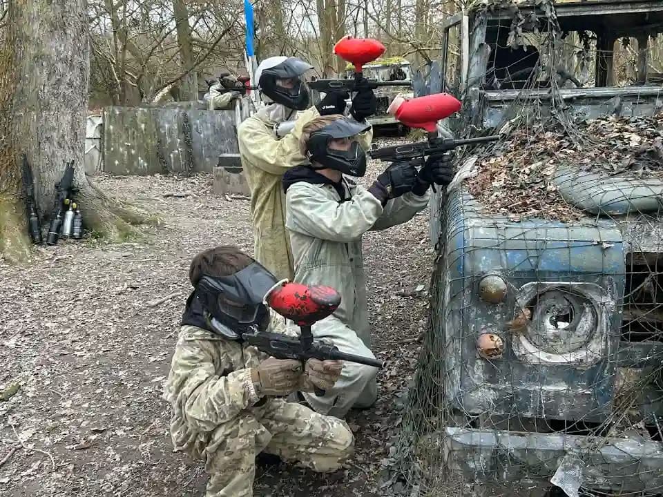 paintball experience at Skirmish Paintball Games Birmingham located in London