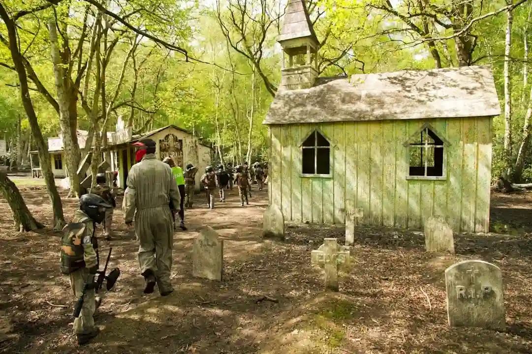 paintball experience at Campaign Paintball & Laser Park - London & Surrey located in London