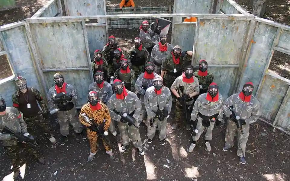 paintball experience at Combat Zone Paintball located in Glasgow