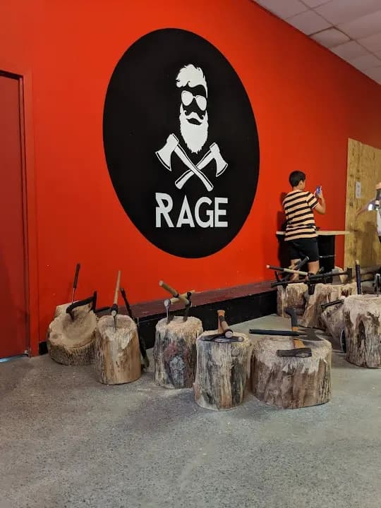 Rage: Axe Throwing | Lancer de haches - axe throwing in Manchester - Top rated