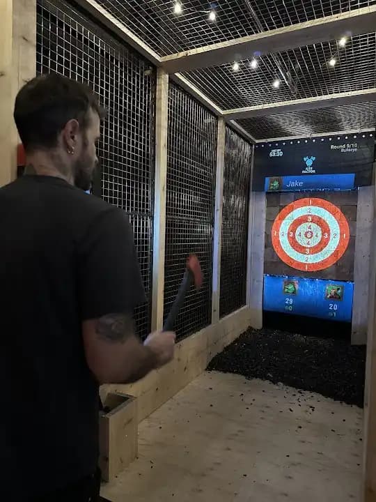 The Axe Factor Shrewsbury - axe throwing in Liverpool - Top rated
