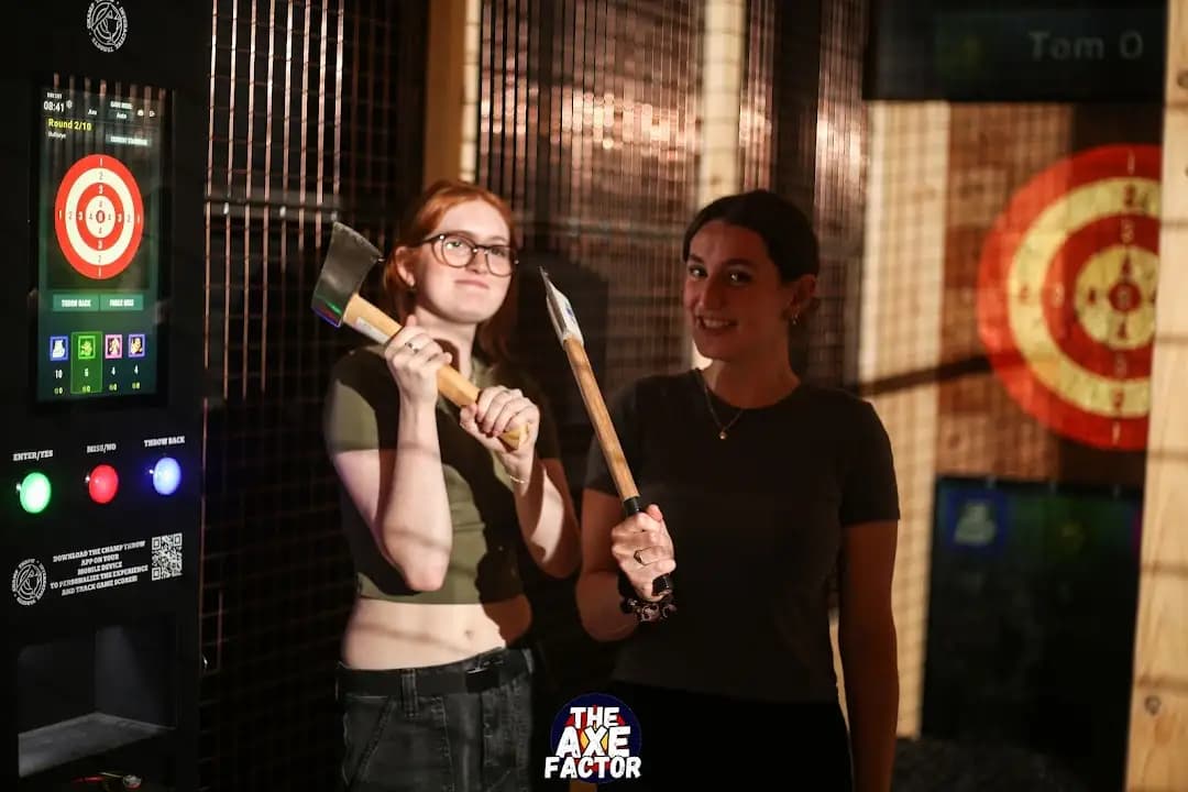 axe throwing experience at The Axe Factor Shrewsbury located in Liverpool