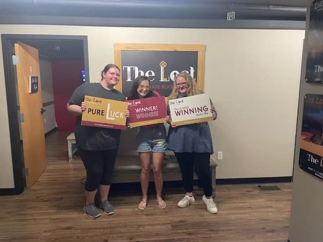 Interior view of The LOST Escape Room escape rooms facility in Chicago