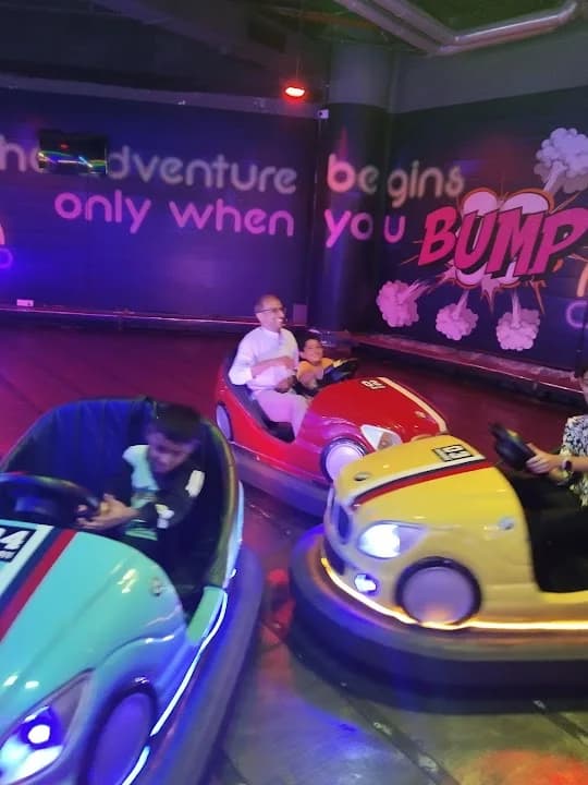 Interior view of Smaaash Game on vr games facility in Bangalore