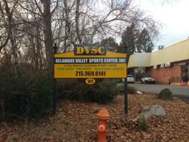 Interior view of Delaware Valley Sports Center, Inc. shooting ranges facility in Philadelphia