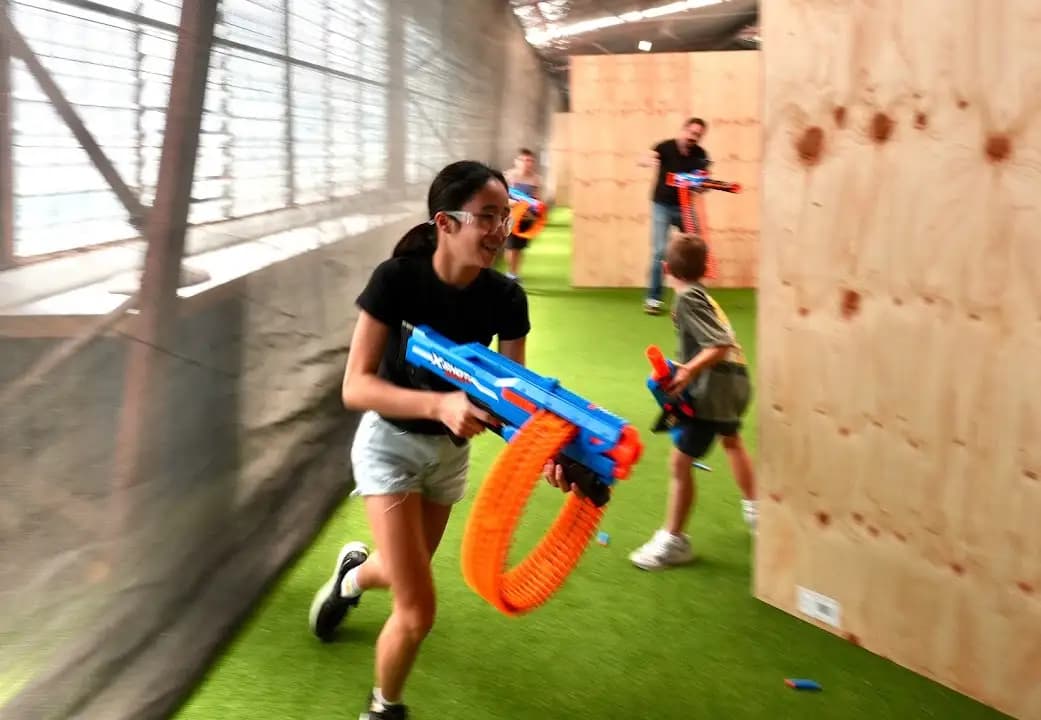 Interior view of Spec Ops Paintball paintball facility in Brisbane