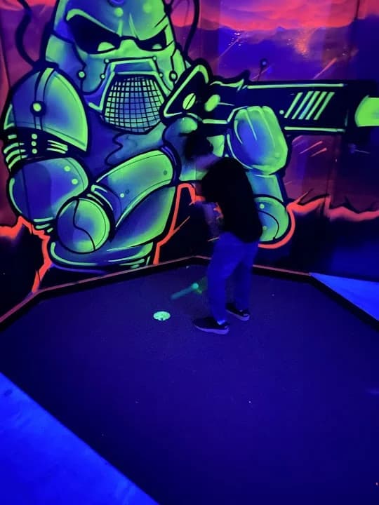 Interior view of Laserforce Brisbane escape rooms facility in Brisbane