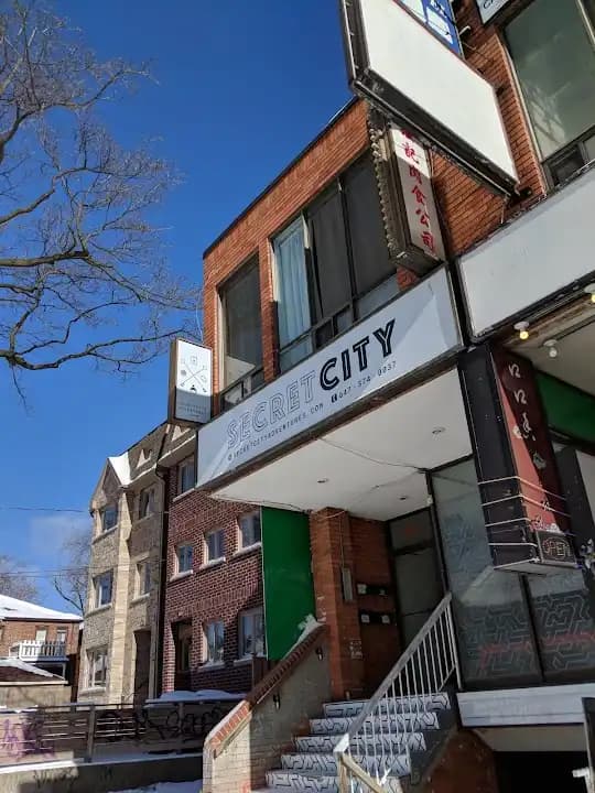 escape rooms experience at Secret City @ Casa Loma located in Toronto