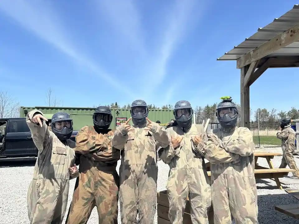 paintball experience at Barrie Paintball located in Toronto