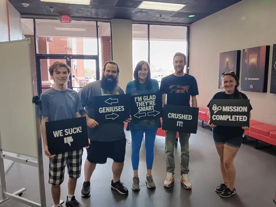 escape rooms experience at Game Over Escape Rooms Plant City located in Tampa