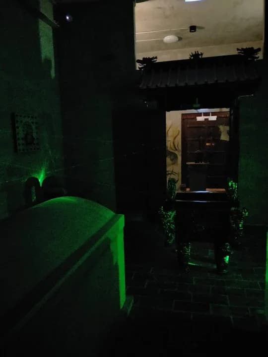 Interior view of Doctor Q Escape Room escape rooms facility in Melbourne