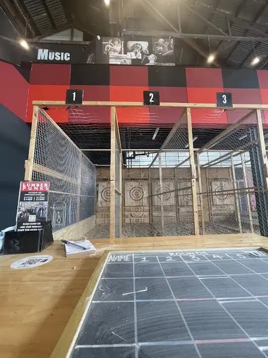 Photo of Lumber Punks Axe Throwing Melbourne axe throwing activities in Melbourne