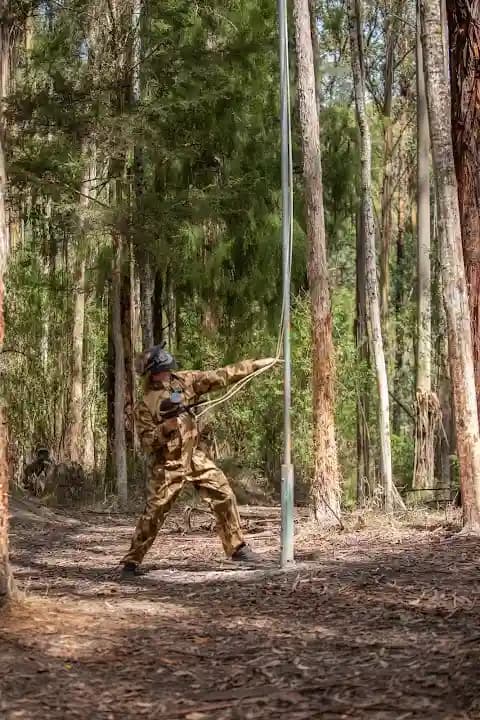 paintball experience at Phoenix Paintball located in Melbourne