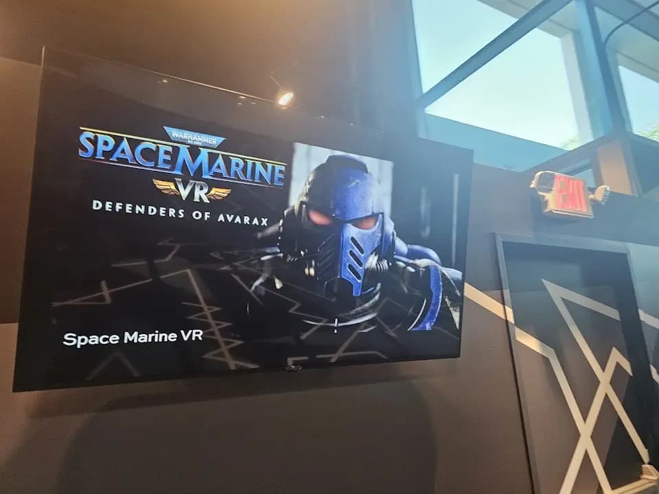 Interior view of San Diego VR vr games facility in San Diego