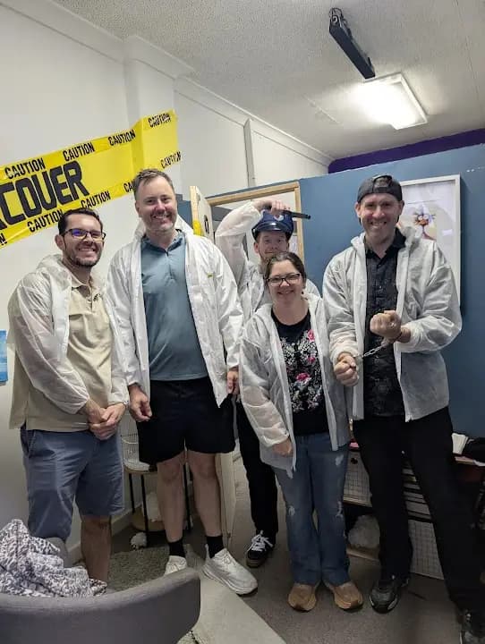 Interior view of Time's Up Escape Rooms Bunbury escape rooms facility in Perth