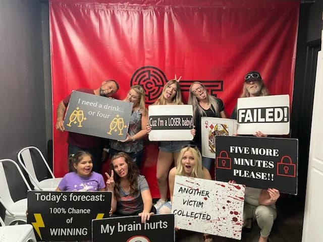 Interior view of Paradox Escape Room escape rooms facility in Phoenix