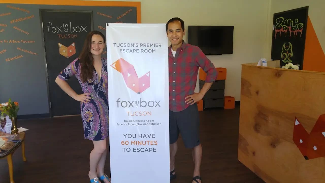 escape rooms experience at Fox in a Box Tucson Escape Room located in Phoenix