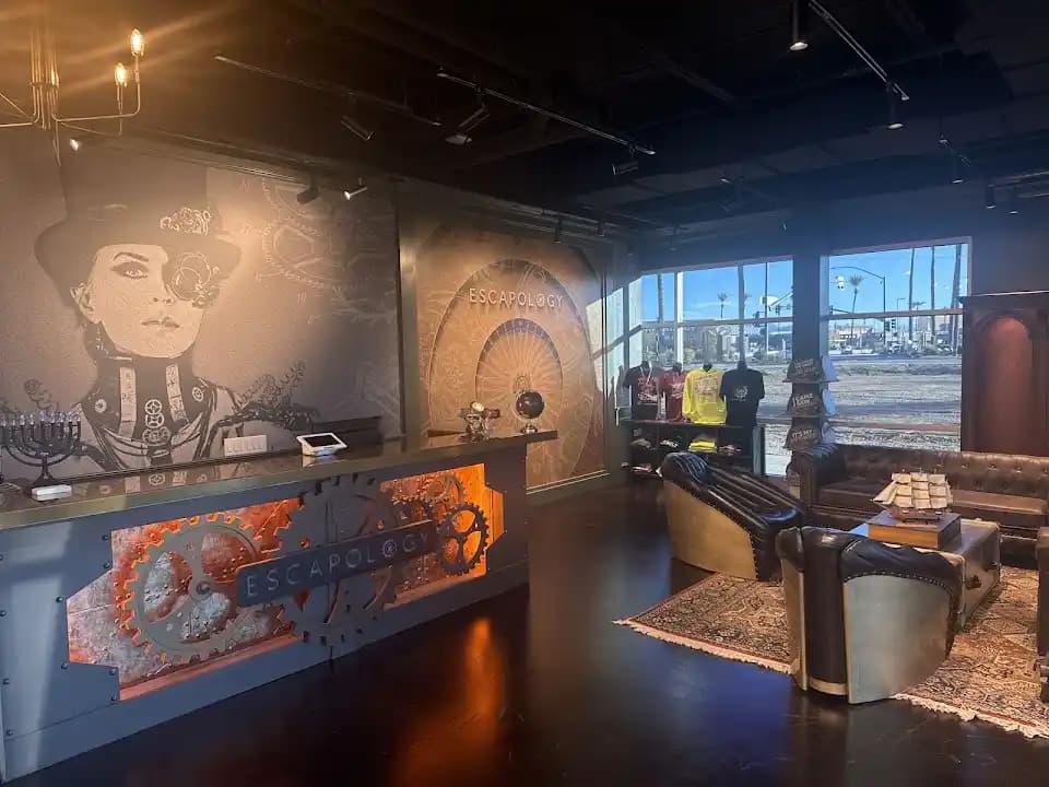 Interior view of Escapology Scottsdale - Live Escape Game Rooms escape rooms facility in Phoenix