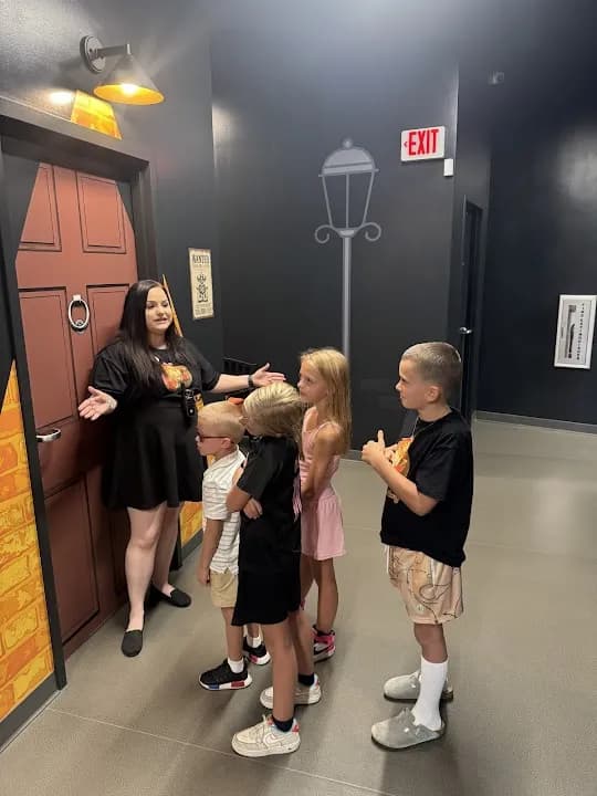 Interior view of Cluville Kids Escape Room Scottsdale escape rooms facility in Phoenix