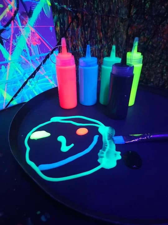 Interior view of Axe N Smash axe throwing facility in Phoenix