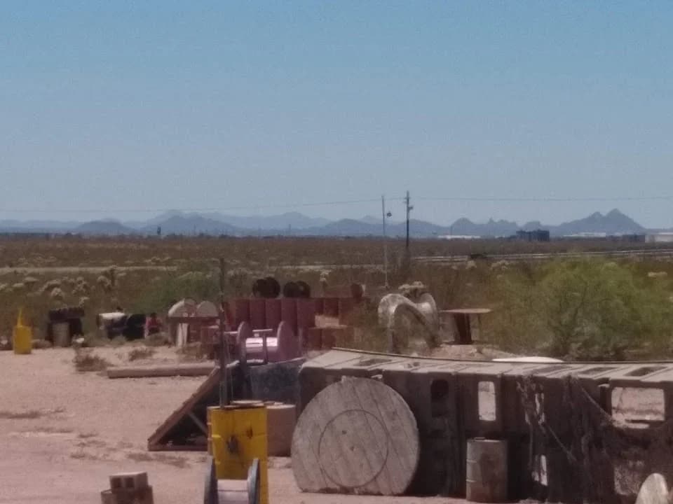 paintball experience at Desert Fox Paintball located in Phoenix