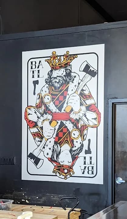 axe throwing experience at BATL Grounds | Houston located in Houston