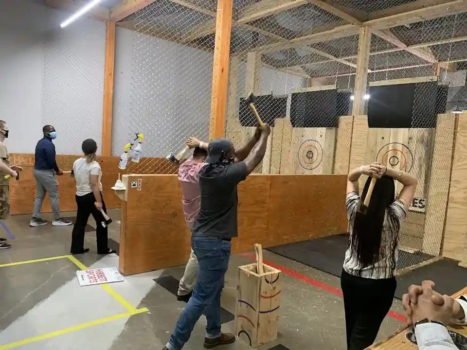 Photo of Urban Axes axe throwing activities in Houston